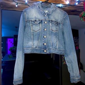 🚨 HP 🚨 Denim Girls Short Waisted Jacket